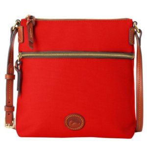Dooney & Bourke Red Vinyl Crossbody